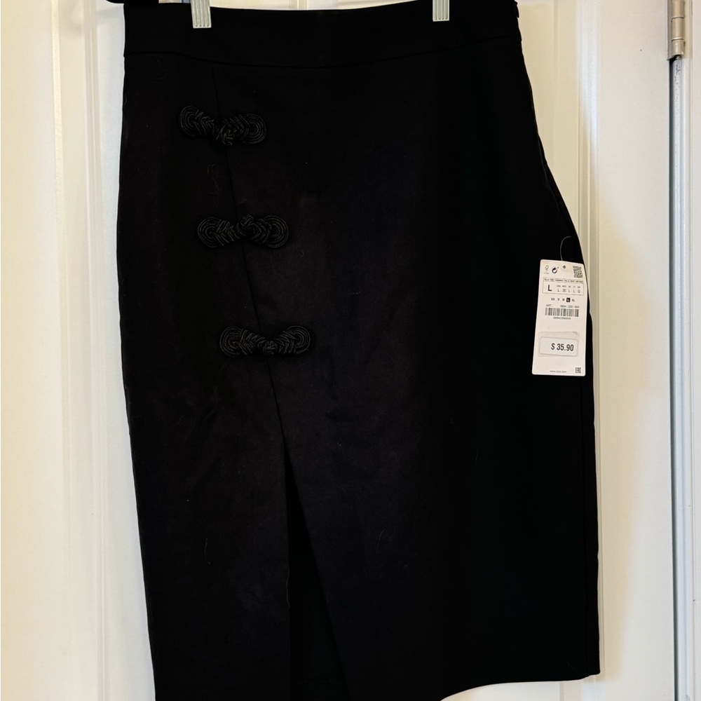 Zara NWT Black Skirt
